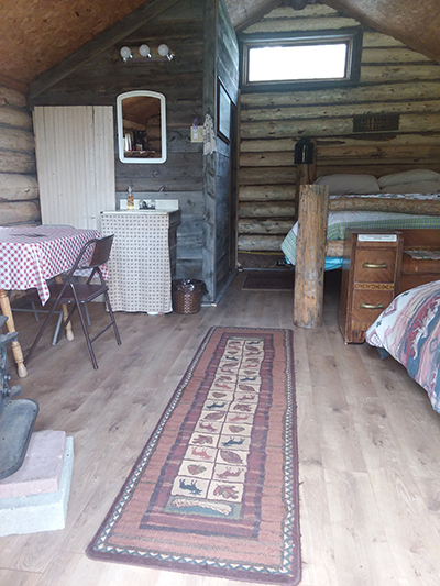 Homestead Cabin Interior 2